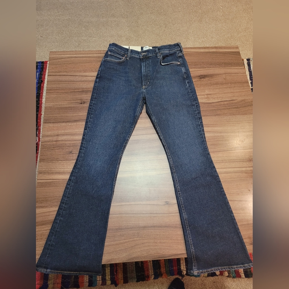 Agolde Jeans 30 Size 8 Nico Boot High Rose Slim Boot Soft Stretch